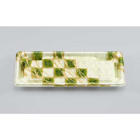 【蓋付き】SFにぎり巻1(市松織部) 【本体50枚・蓋50枚セット】